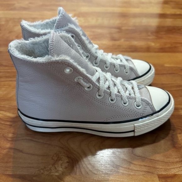 Converse Shoes - Converse Chuck 70 Hi Cozy Club Womens Size 5 Light Pink Athletic Shoes Sneakers